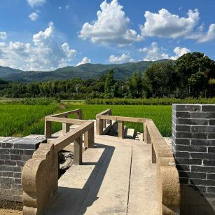 朔州花岗岩仿古石材景区使用案例