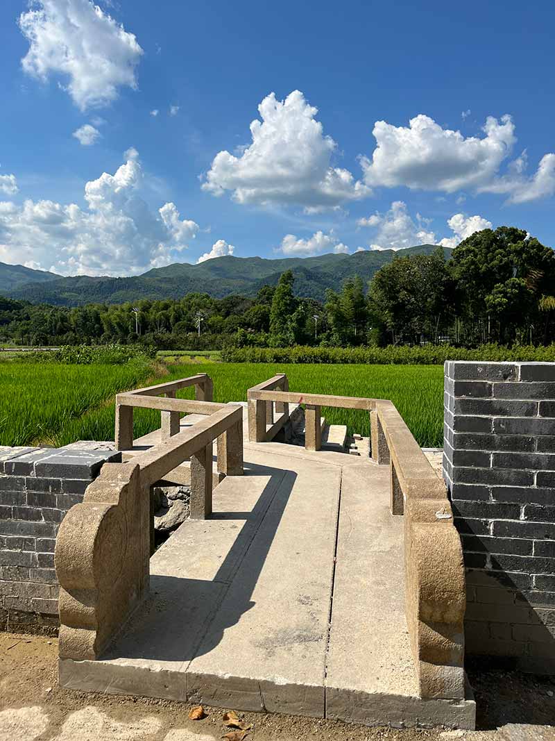 朔州花岗岩仿古石材景区使用案例