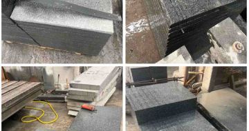 朔州 芝麻黑地铺石材