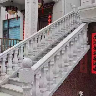 朔州 天然石材 阳台庭院护栏、栏杆
