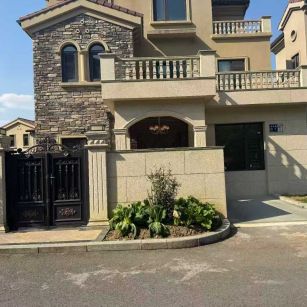 朔州黄金麻别墅干挂效果展示