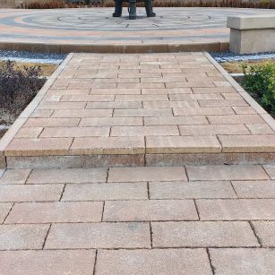 朔州仿古石铺装效果