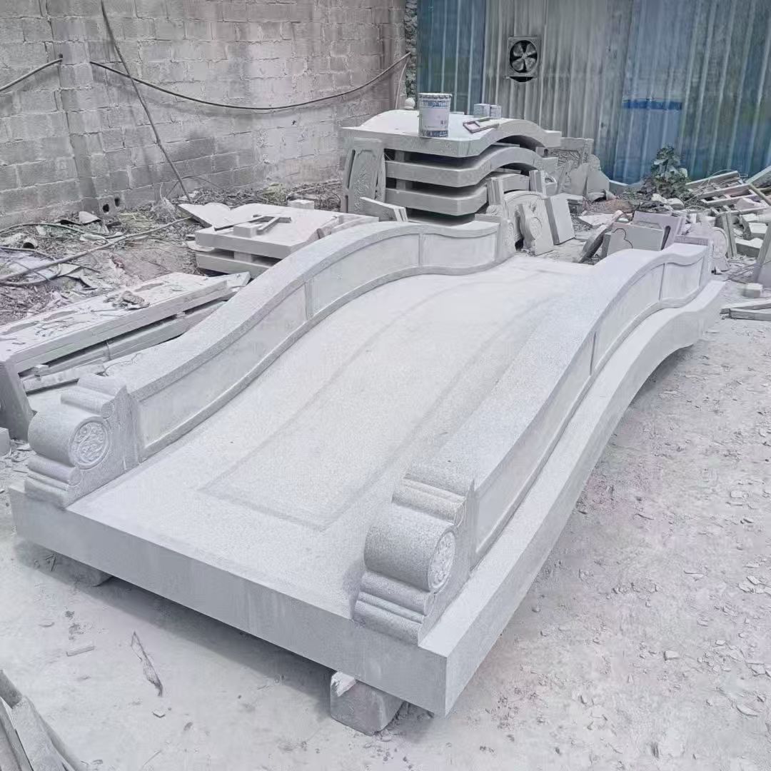 朔州 芝麻灰花岗岩园林景观 小石桥