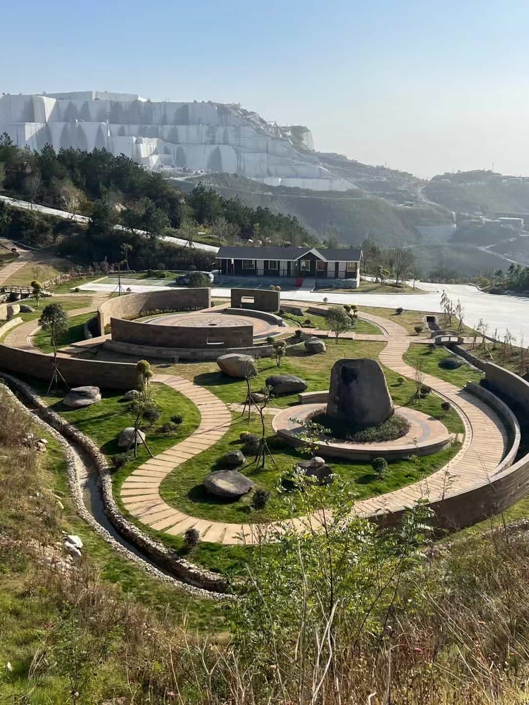 朔州仿古石铺装整体效果
