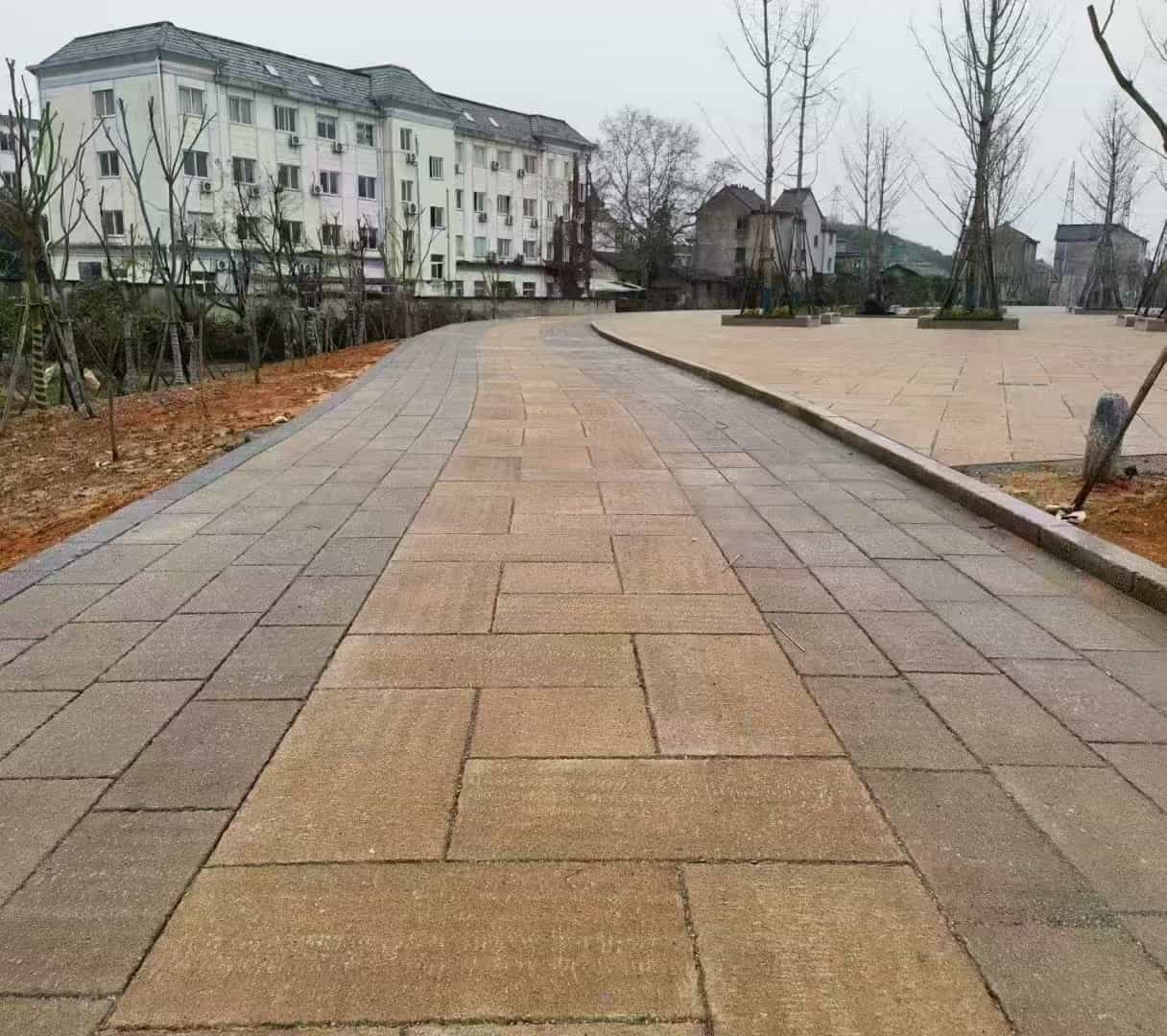 朔州仿古石铺装效果