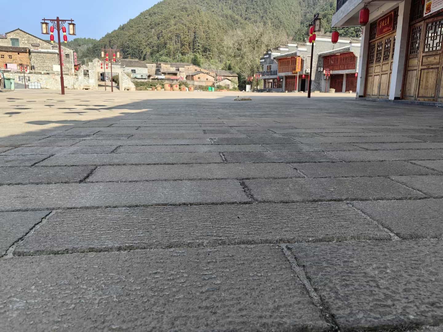 朔州仿古石铺装效果