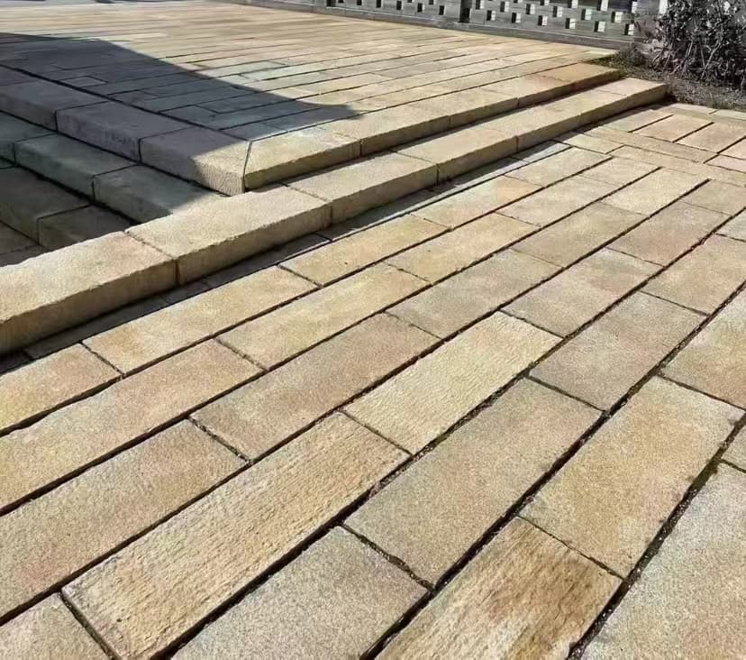 朔州仿古石铺装效果