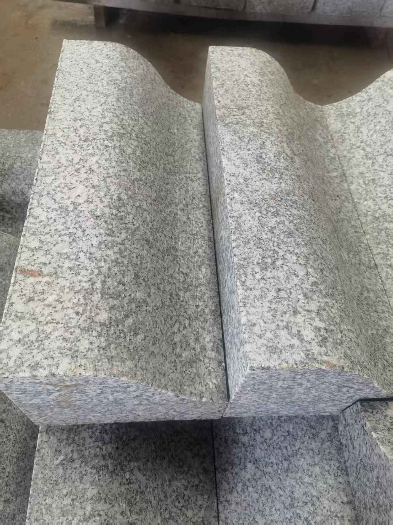 朔州芙蓉白S型拉丝面路沿石