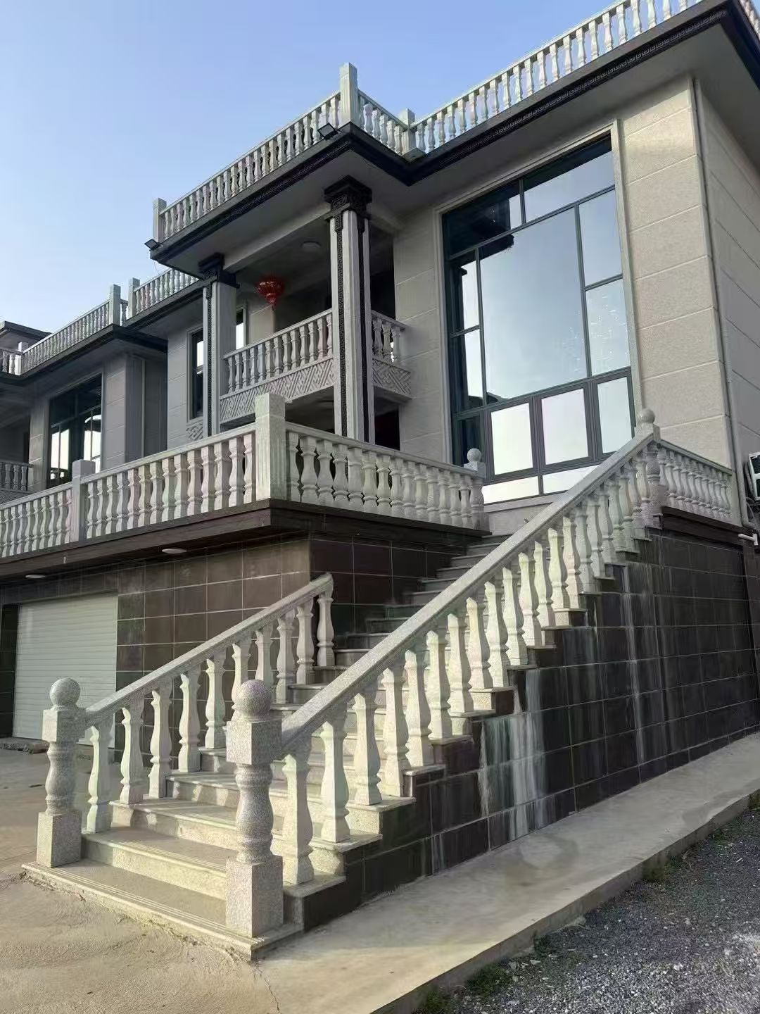 朔州 芝麻白别墅阳台栏杆，楼梯栏杆