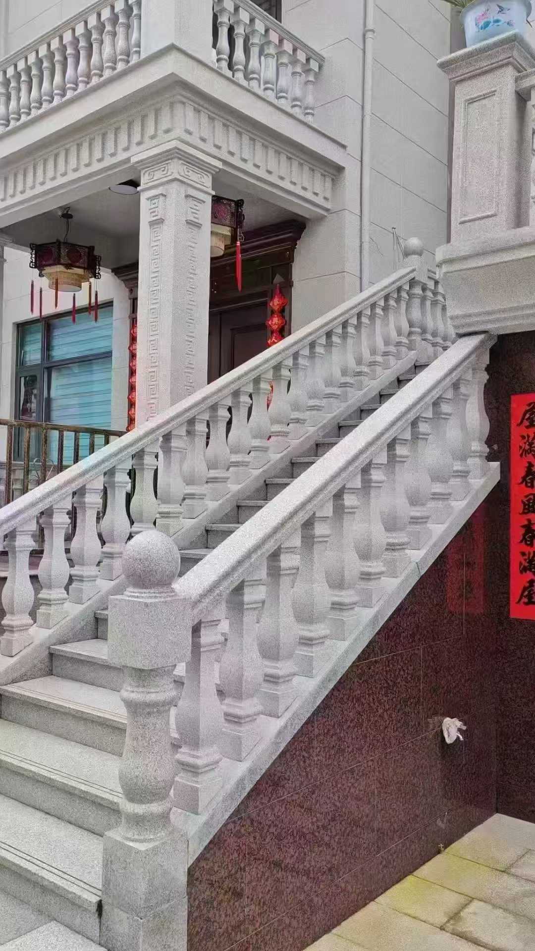 朔州 天然石材 阳台庭院护栏、栏杆