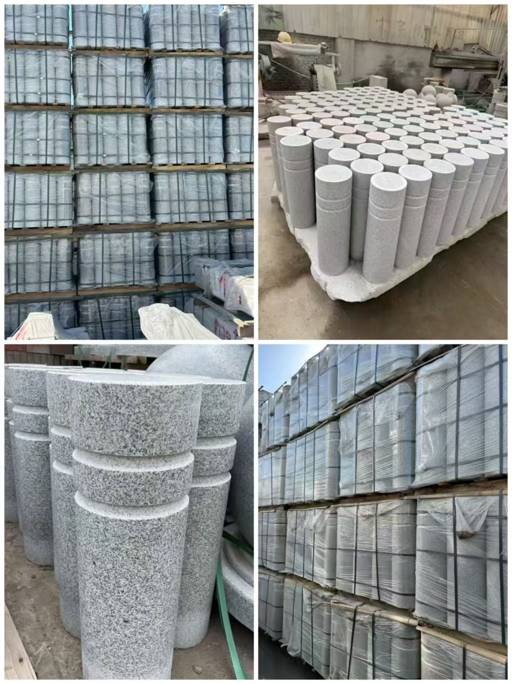 朔州 芝麻白花岗岩挡车柱、隔离柱多少钱